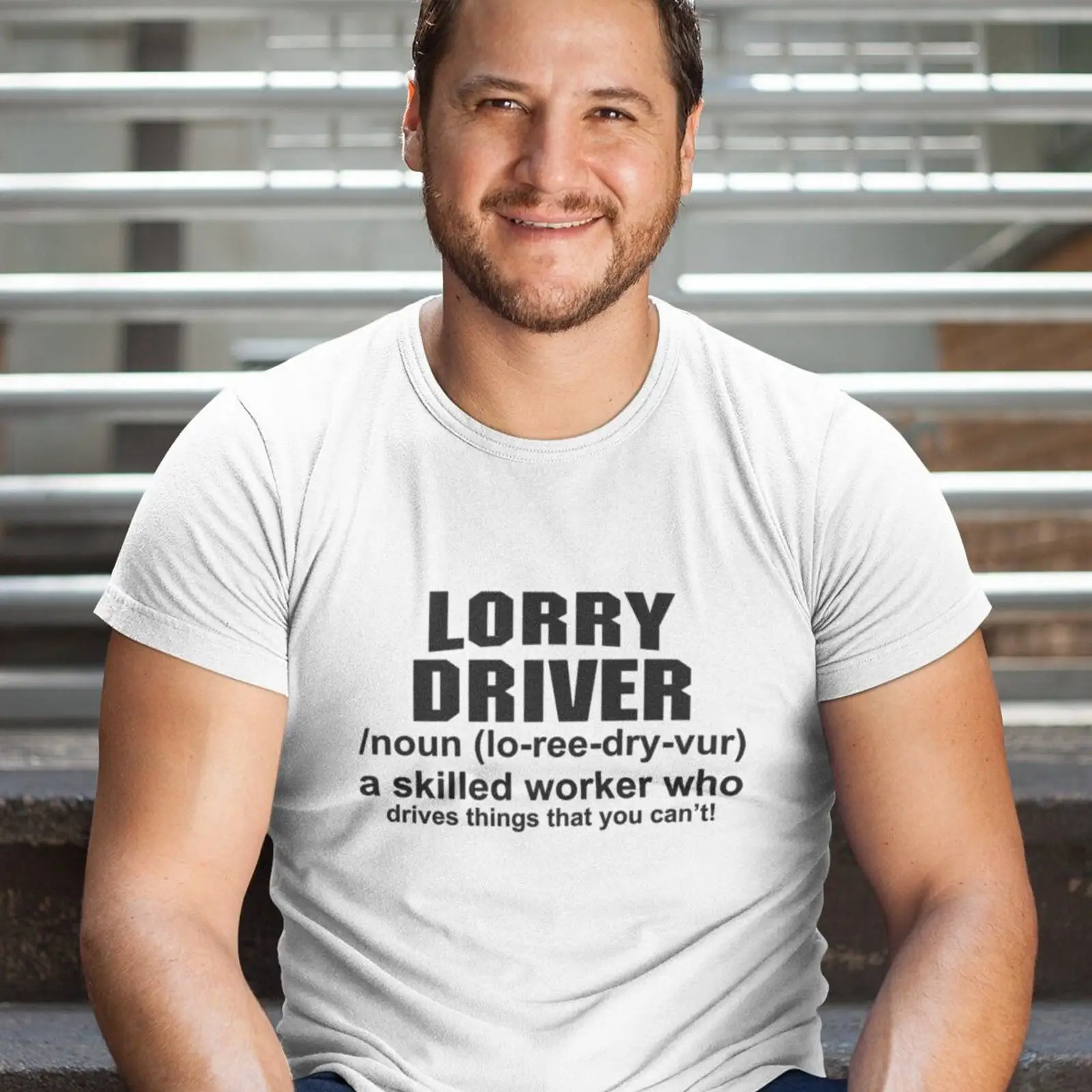 Vintage Fashion Definition - Vrachtwagenchauffeur Definitie T-shirt Grappige nieuwigheid vintage