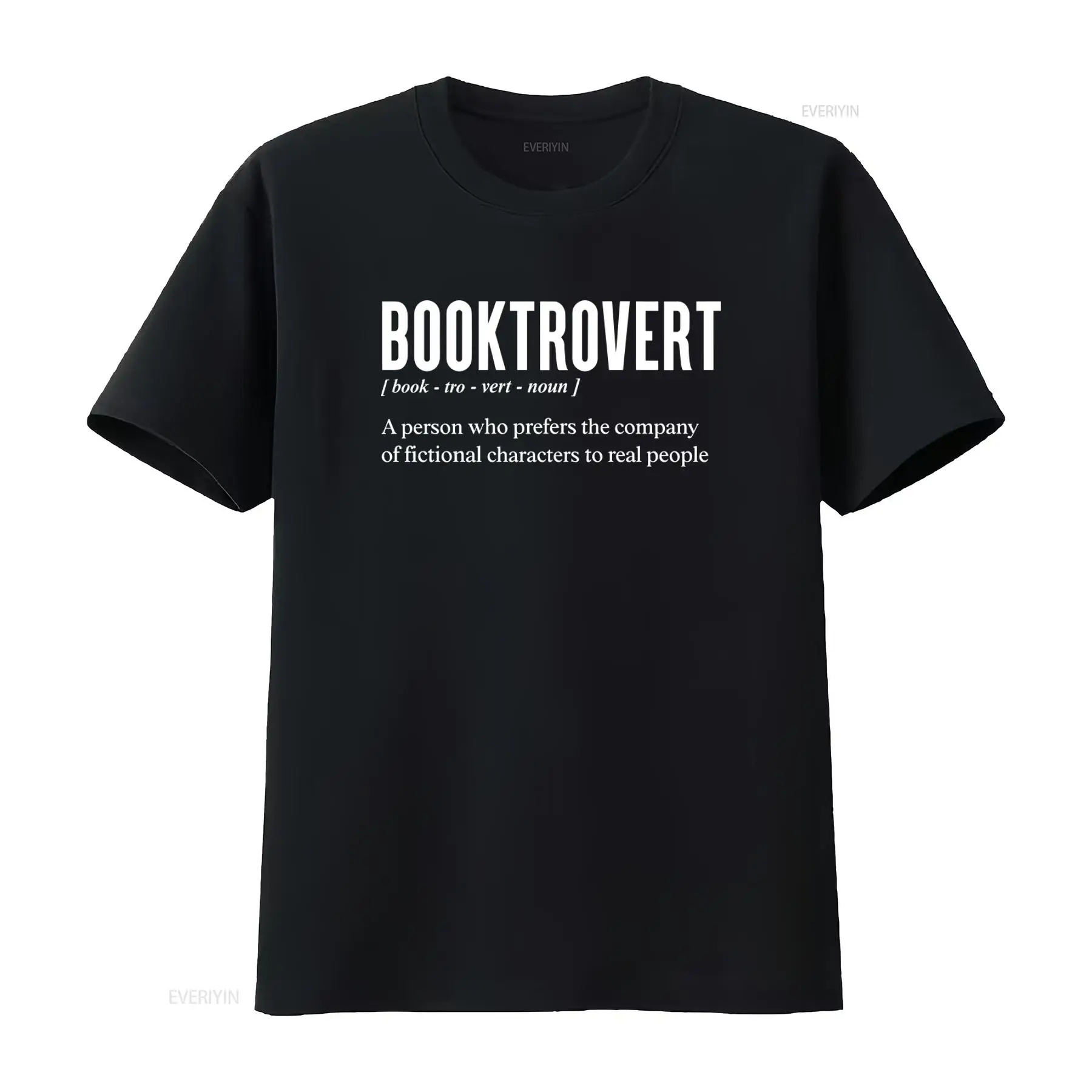 Vintage Fashion Definition - Booktrovert T-shirt voor boekenliefhebbers Definitieprint Ideaal