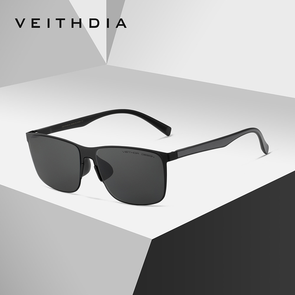 Vintage Fashion Definition - VEITHDIA Merk Vintage Mannen Vrouwen Zonnebril