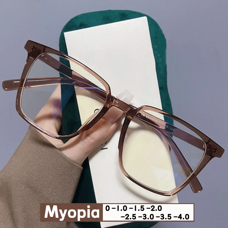 Vintage Fashion Definition - Modieuze Vrouwen Mannen Dioptrie Minus Bril