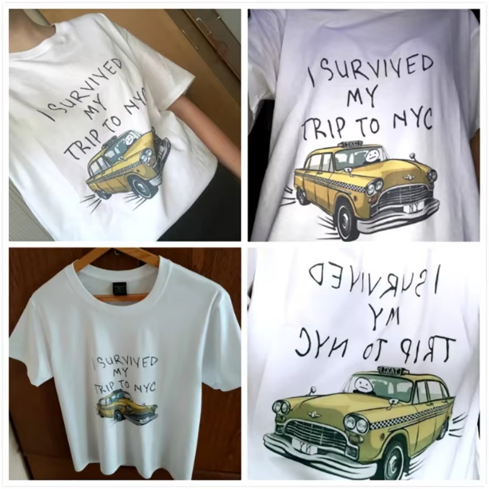 Vintage Fashion Nyc - Vintage NYC Taxi Grafische T-Shirt unisex