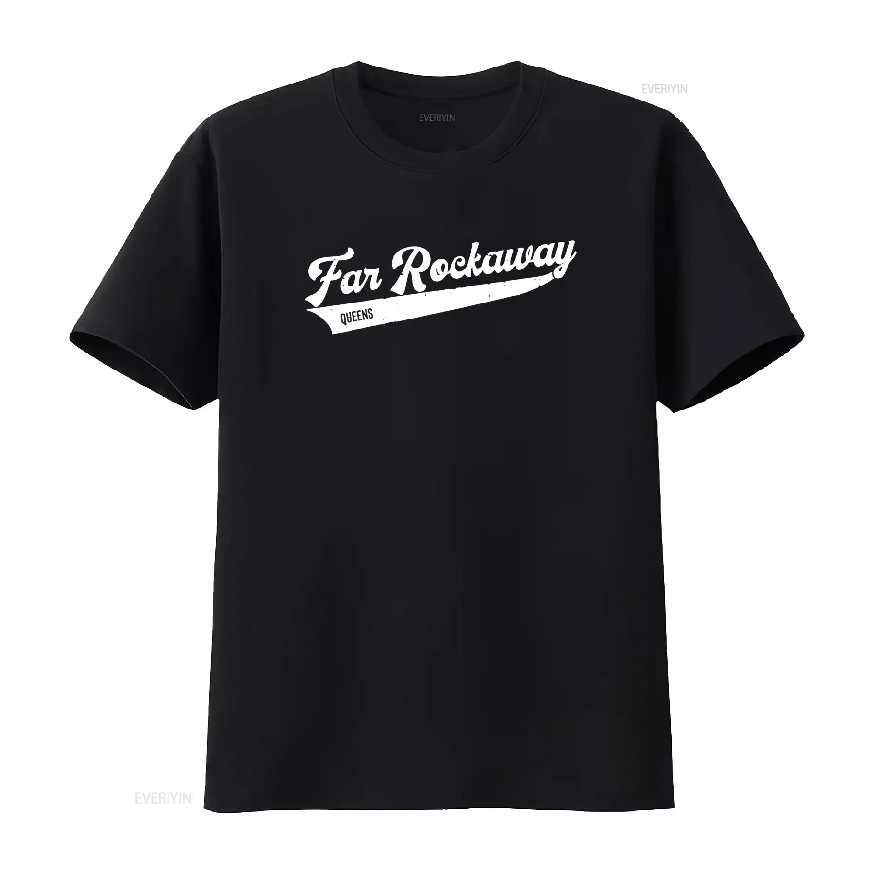 Vintage Fashion Nyc - Far Rockaway Queens NYC Typografisch Distressed