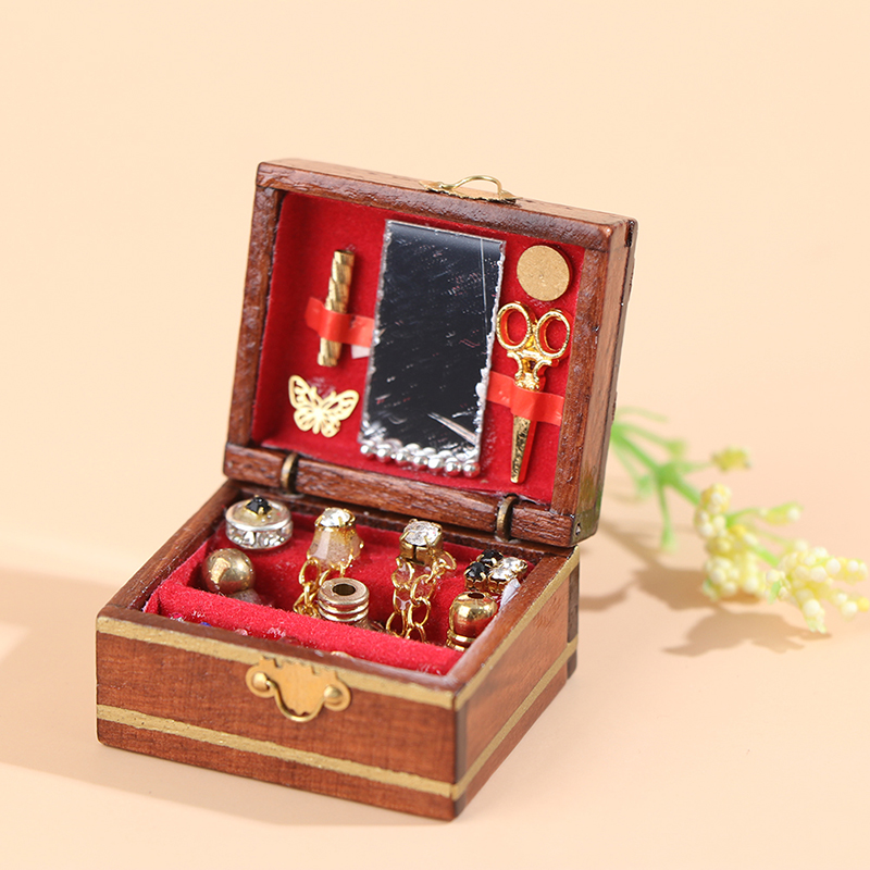 Vintage Fashion Dolls - 1:12 poppenhuis miniatuur accessoires mini houten