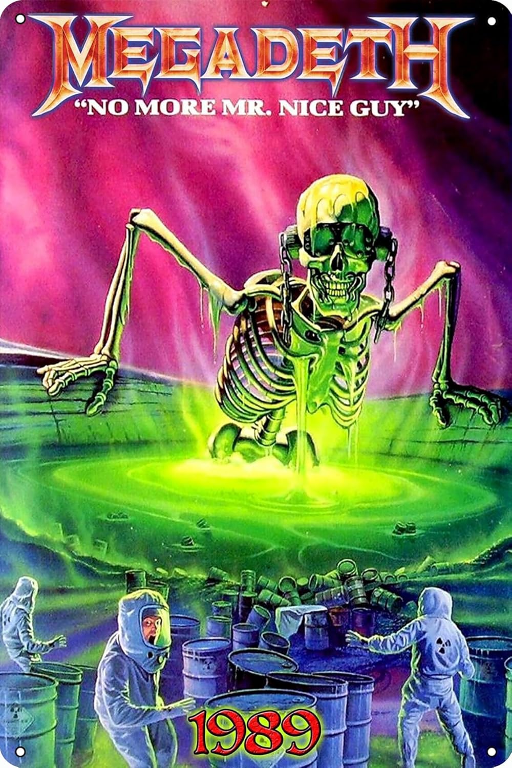 Vintage Fashion Posters - Megadeth: [1990] Roest in New York