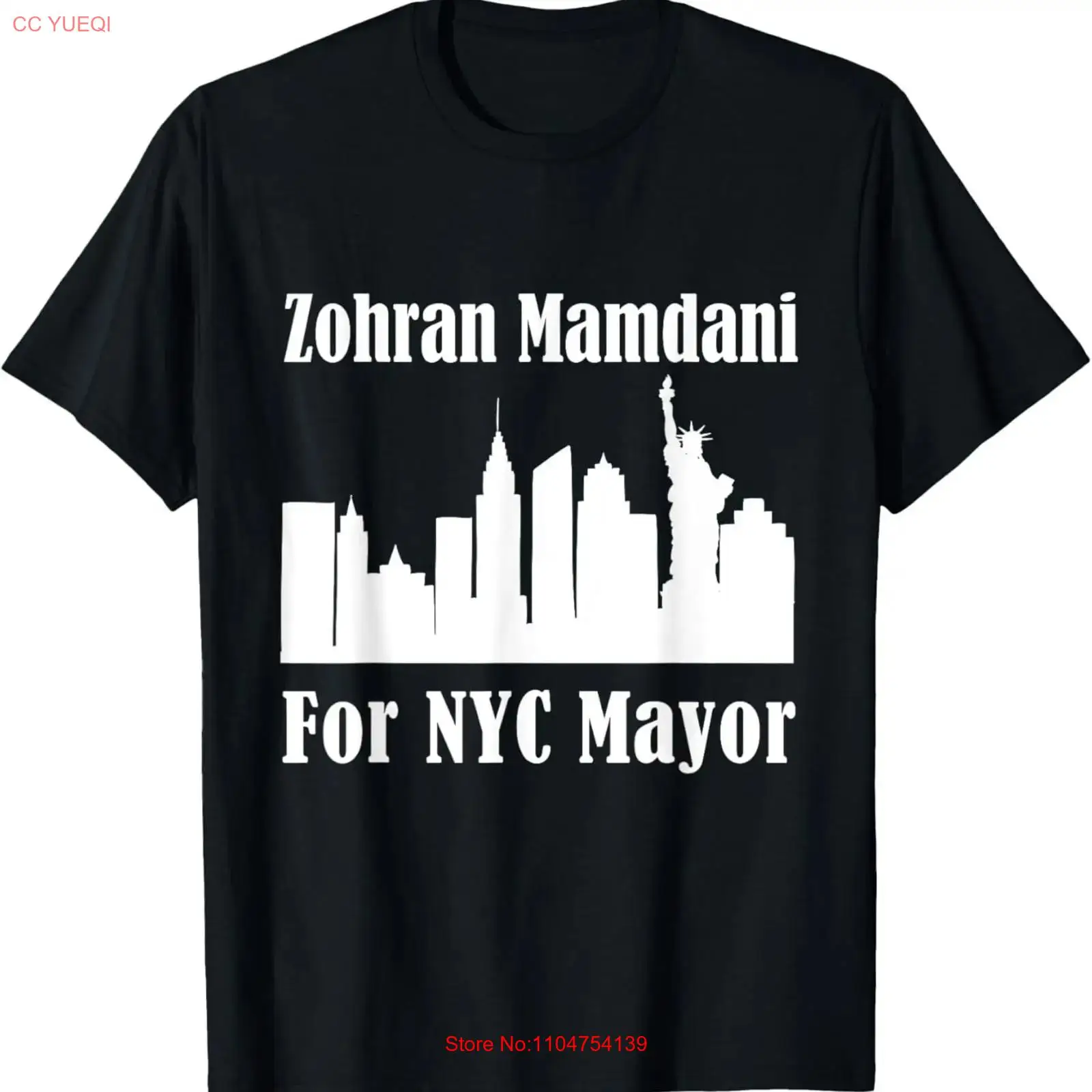 Vintage Fashion Nyc - Zohran Mamdani voor NYC Mayor T-shirt