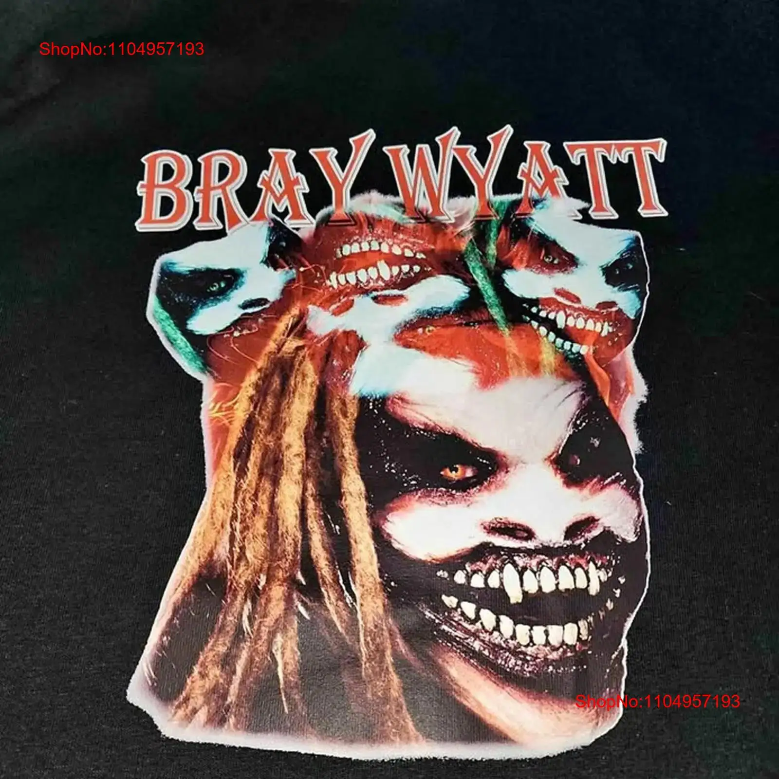 Vintage Fashion Collage - Bray Wyatt collage zwart T-shirt Alle