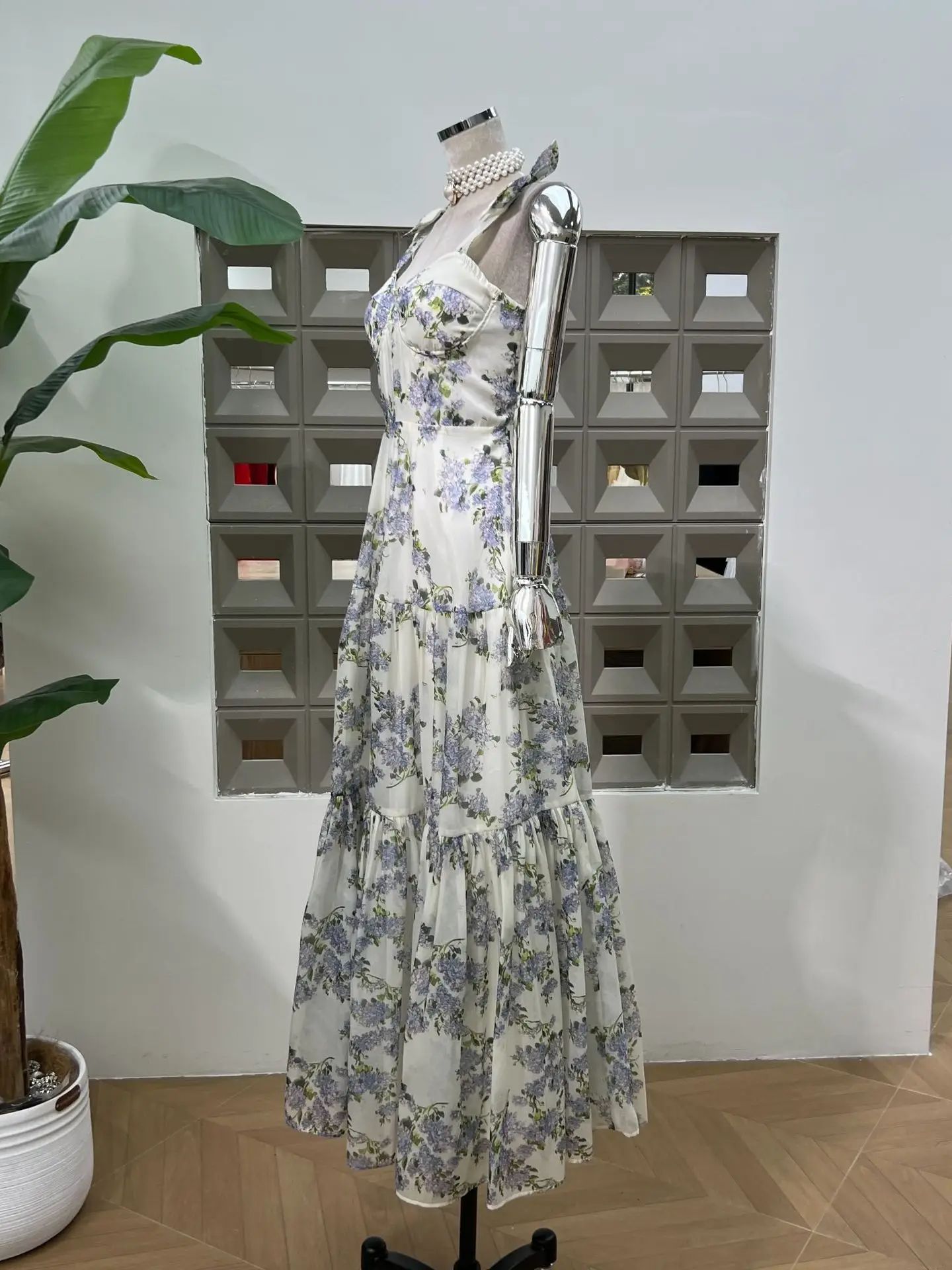 Dames Elegante Print Slim Fit  - Vintage Fashion Collection recensie en prijs