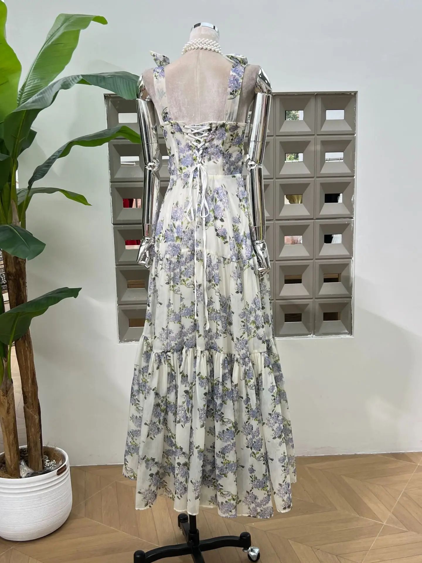 Dames Elegante Print Slim Fit  - Vintage Fashion Collection recensie en prijs