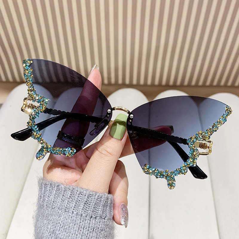Y2K Luxe diamanten vlinderszon - Vintage Fashion Y2K recensie en prijs