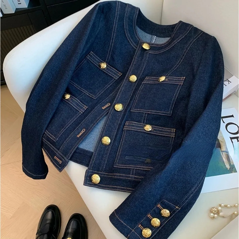 Korea Style Casual Denim Jas D - Vintage Fashion Korea recensie en prijs