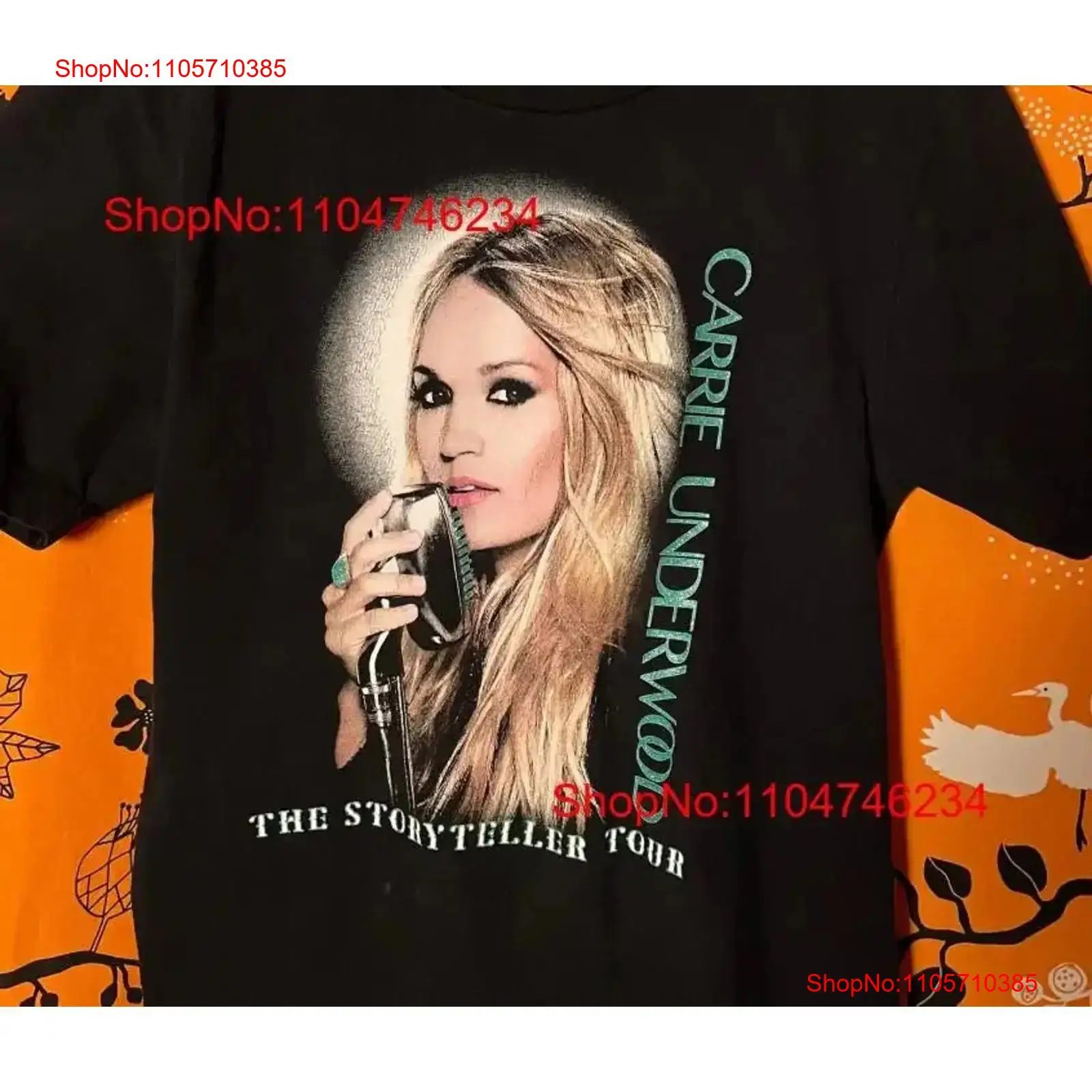 Carrie Underwood T-shirt Uniek - Vintage Fashion Thrift recensie en prijs