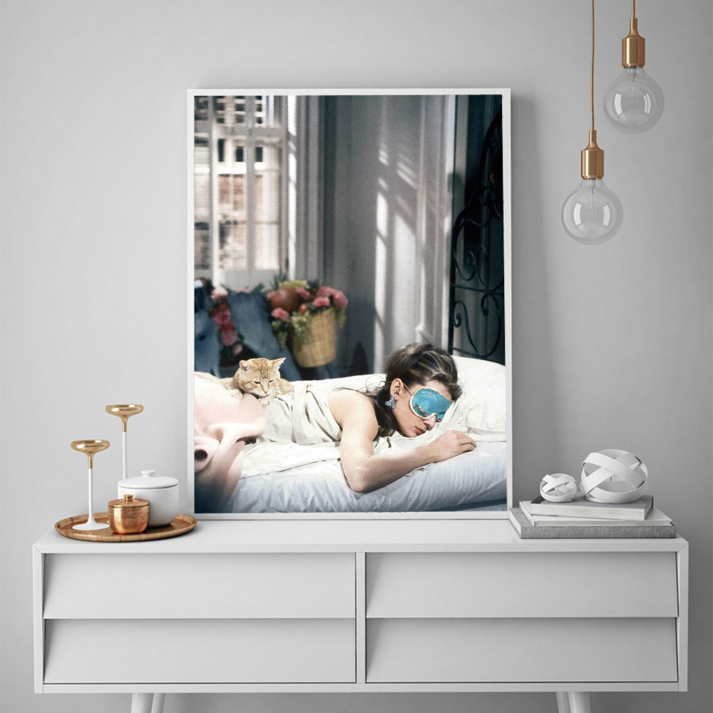 Audrey Hepburn Ontbijt Posters - Vintage Fashion Vogue recensie en prijs