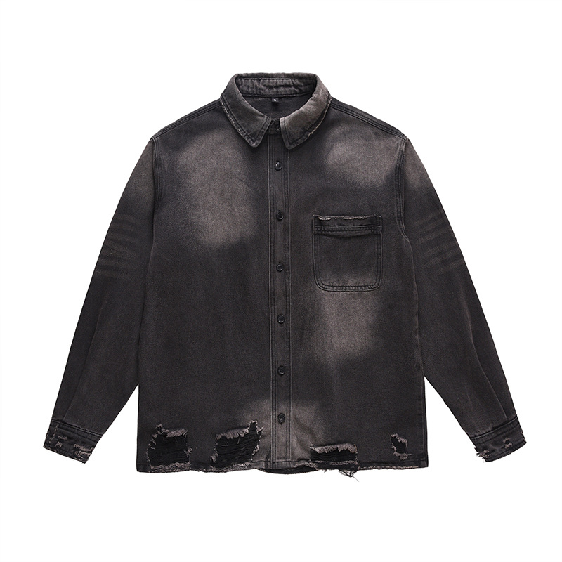 Heren High Street gescheurde j - Vintage Fashion Y2K recensie en prijs
