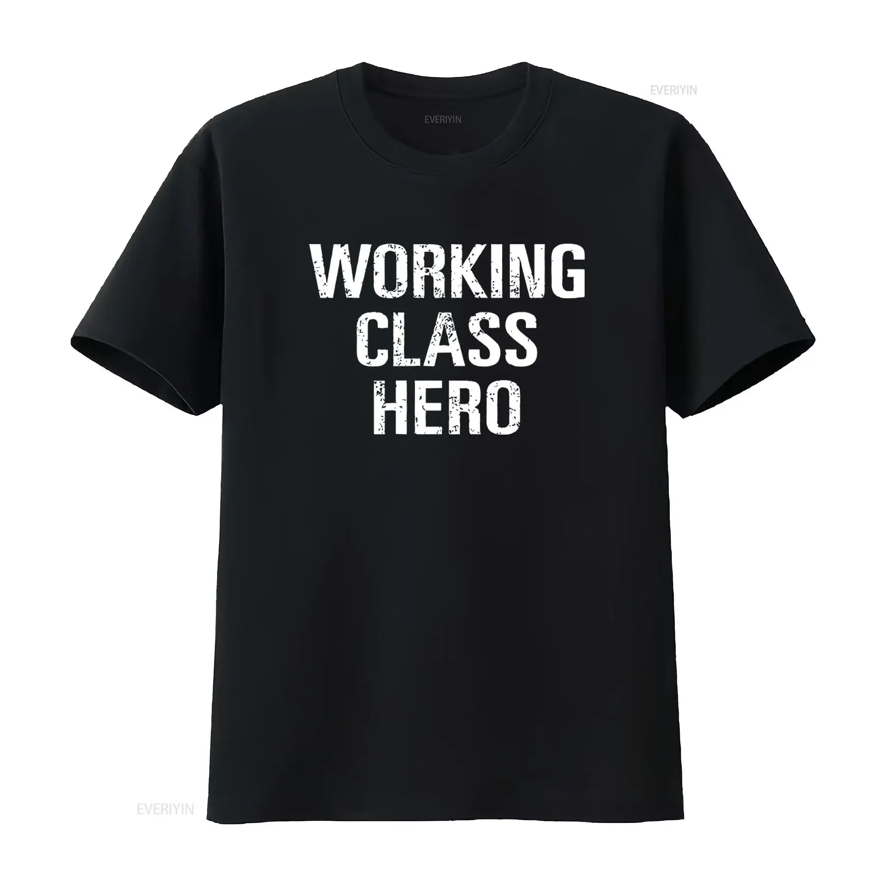 WORKING CLASS HERO Print T-shi - Vintage Fashion Nyc recensie en prijs