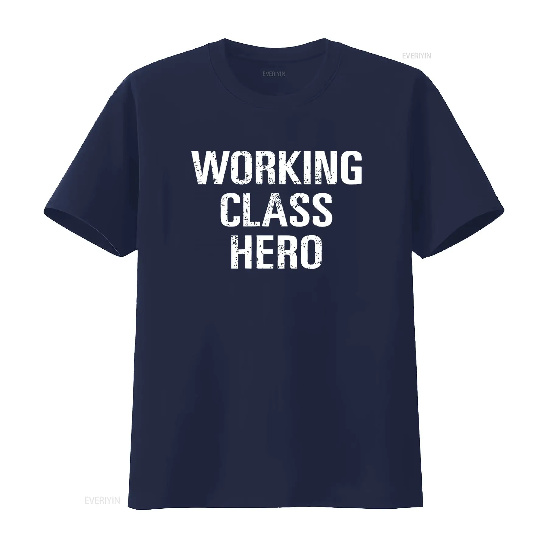 WORKING CLASS HERO Print T-shi - Vintage Fashion Nyc recensie en prijs