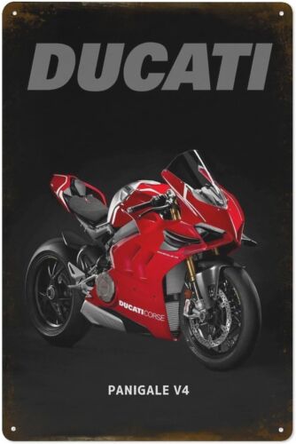 Panigale V4 Bike Metal Tin Sig - Vintage Fashion Posters recensie en prijs