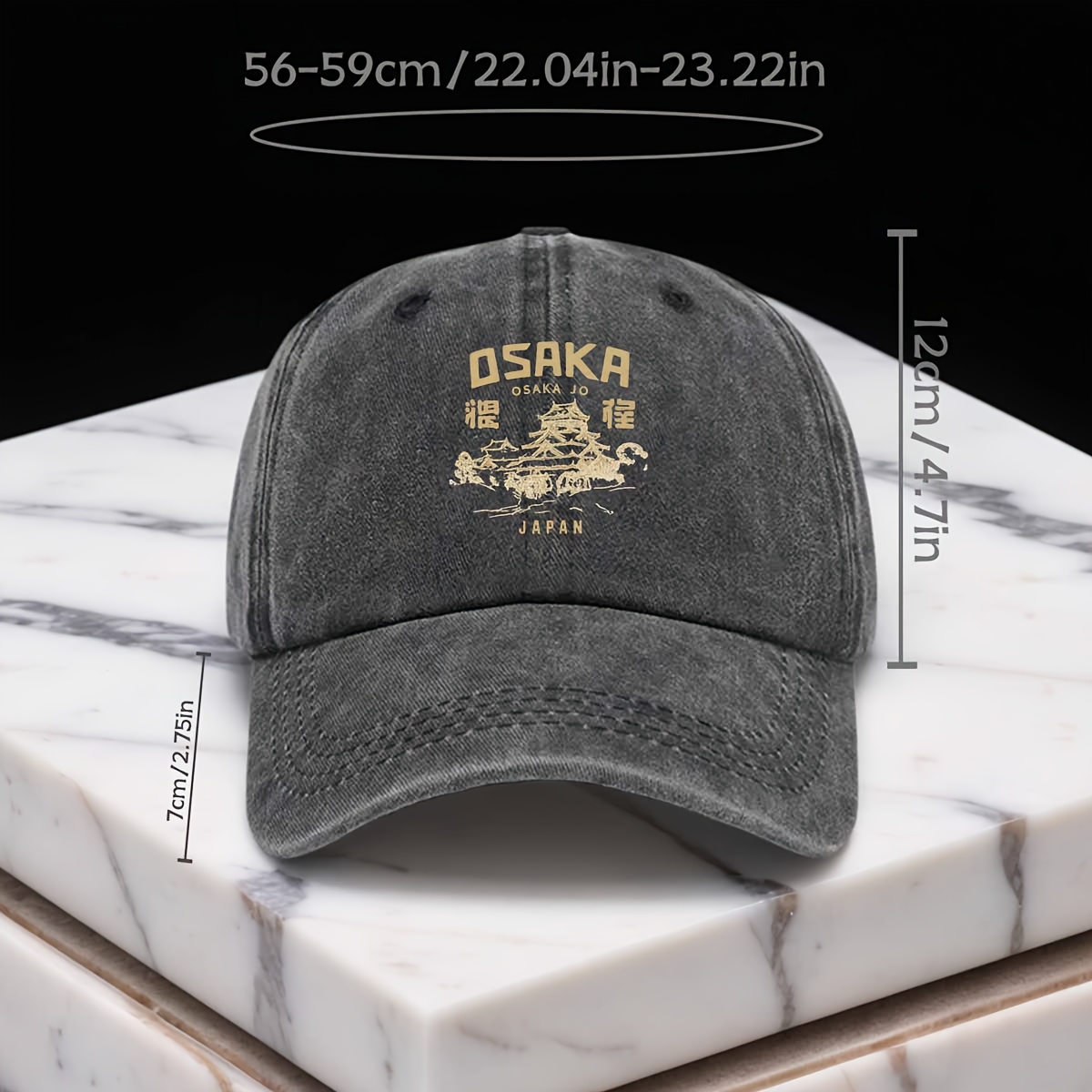 Modieuze unisex duckbill cap m - Vintage Fashion Osaka recensie en prijs
