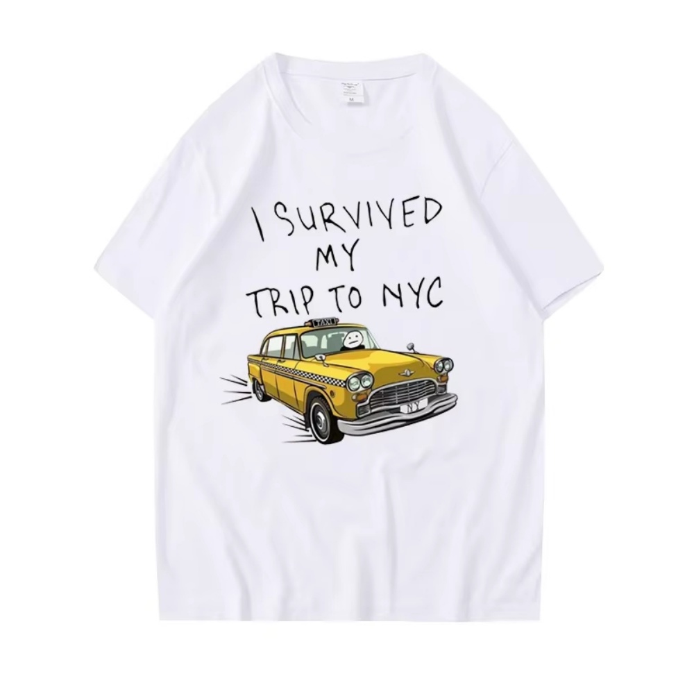 Vintage NYC Taxi Grafische T-S - Vintage Fashion Nyc recensie en prijs