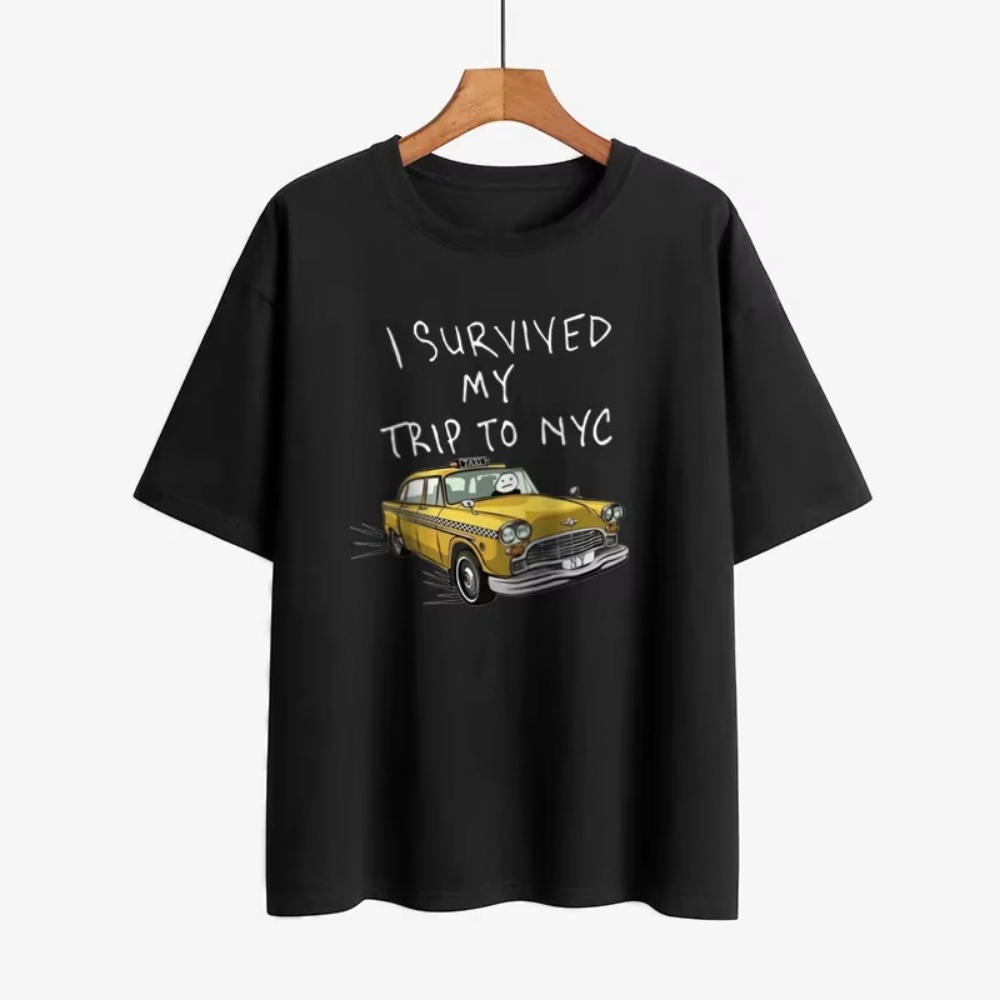 Vintage NYC Taxi Grafische T-S - Vintage Fashion Nyc recensie en prijs