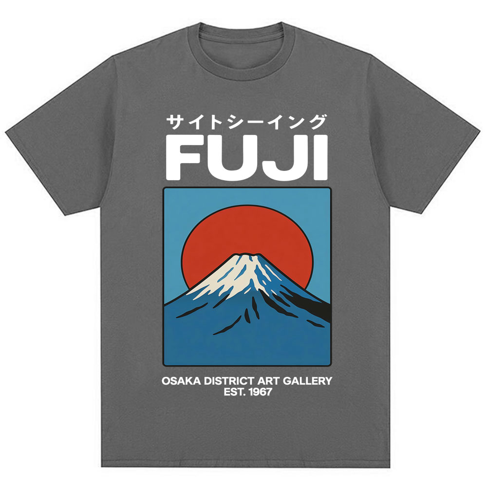 Japanse Stijl Fuji Osaka T-shi - Vintage Fashion Osaka recensie en prijs