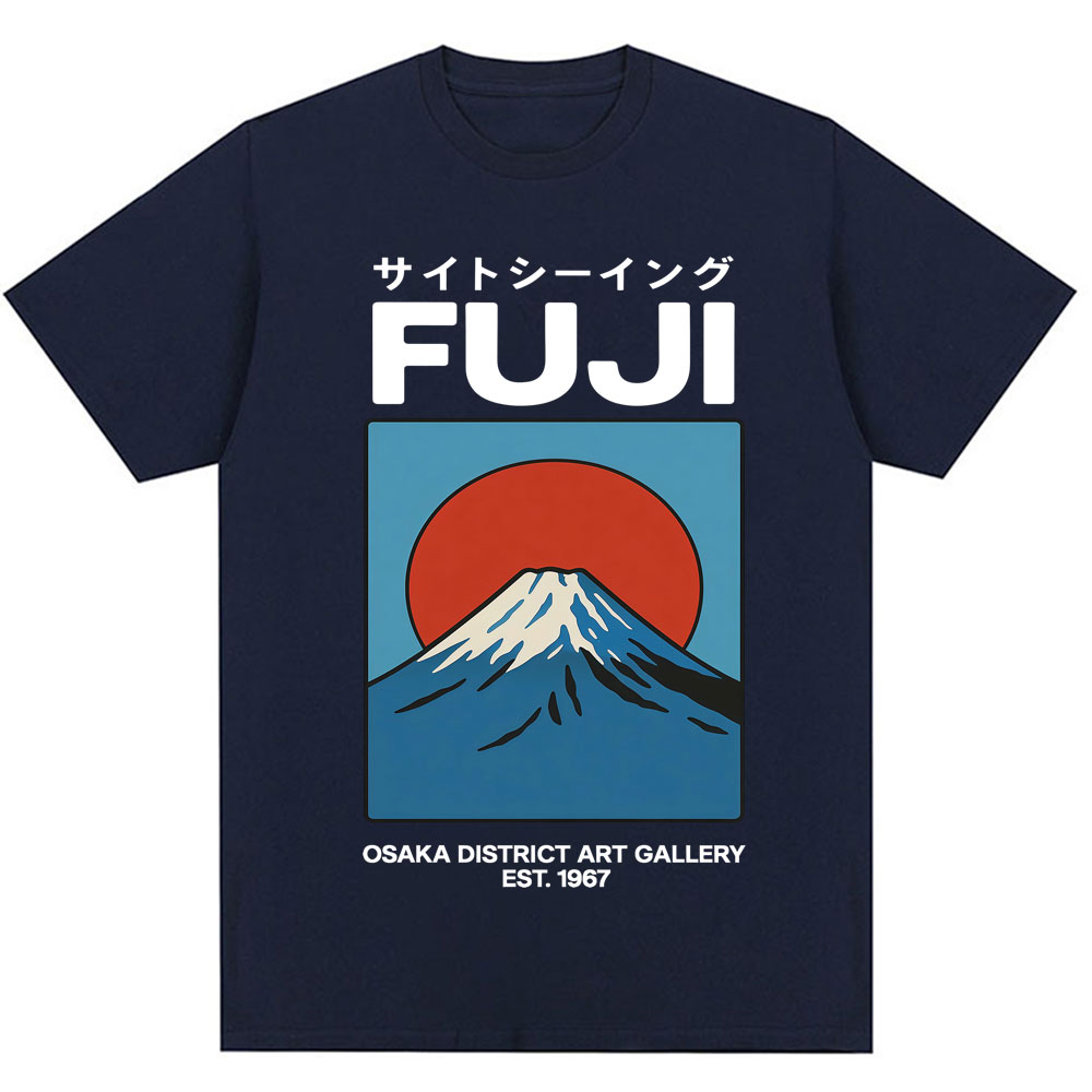 Japanse Stijl Fuji Osaka T-shi - Vintage Fashion Osaka recensie en prijs