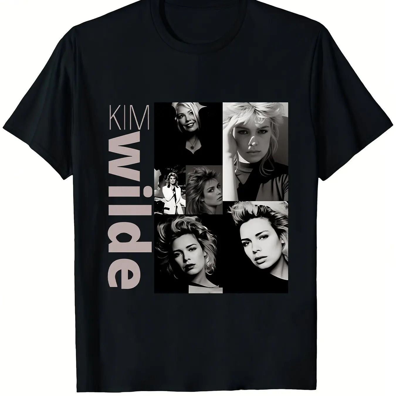 Kim Wilde Vintage Grafische T- - Vintage Fashion Collage recensie en prijs