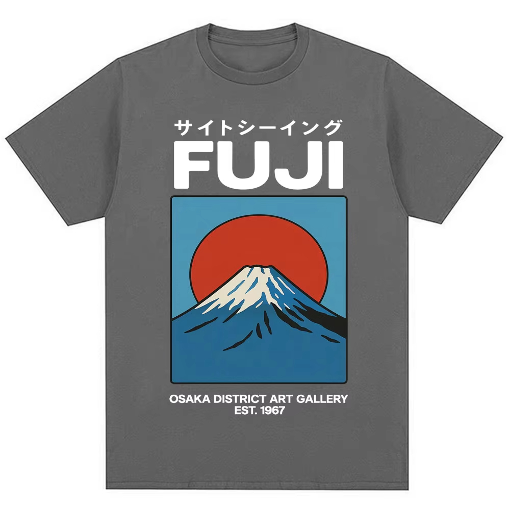 Japanse stijl Fuji Osaka T-shi - Vintage Fashion Osaka recensie en prijs