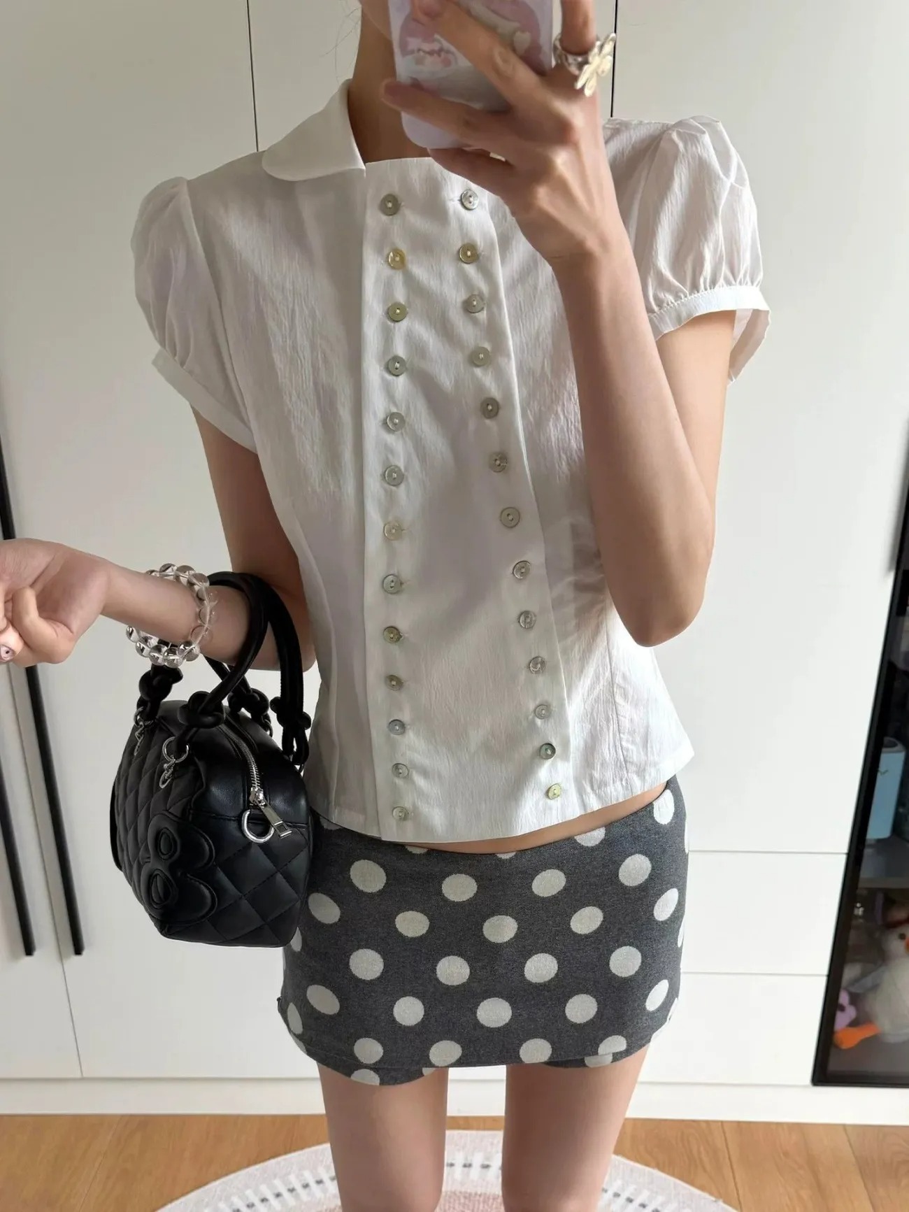 Y2K Esthetische Peter Pan Kraa - Vintage Fashion Korea recensie en prijs