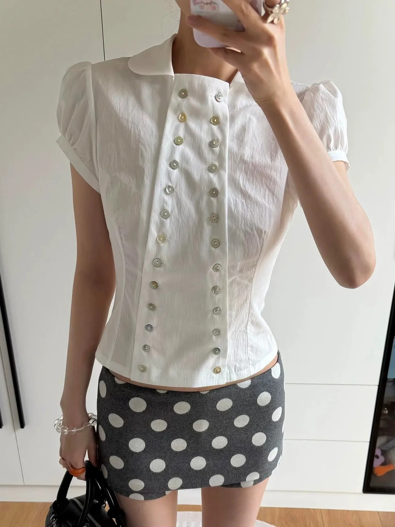 Y2K Esthetische Peter Pan Kraa - Vintage Fashion Korea recensie en prijs