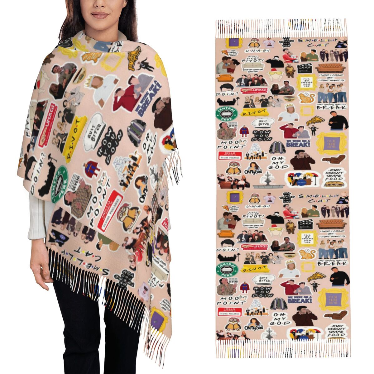 Vintage Vrienden TV Show Symbo - Vintage Fashion Collage recensie en prijs