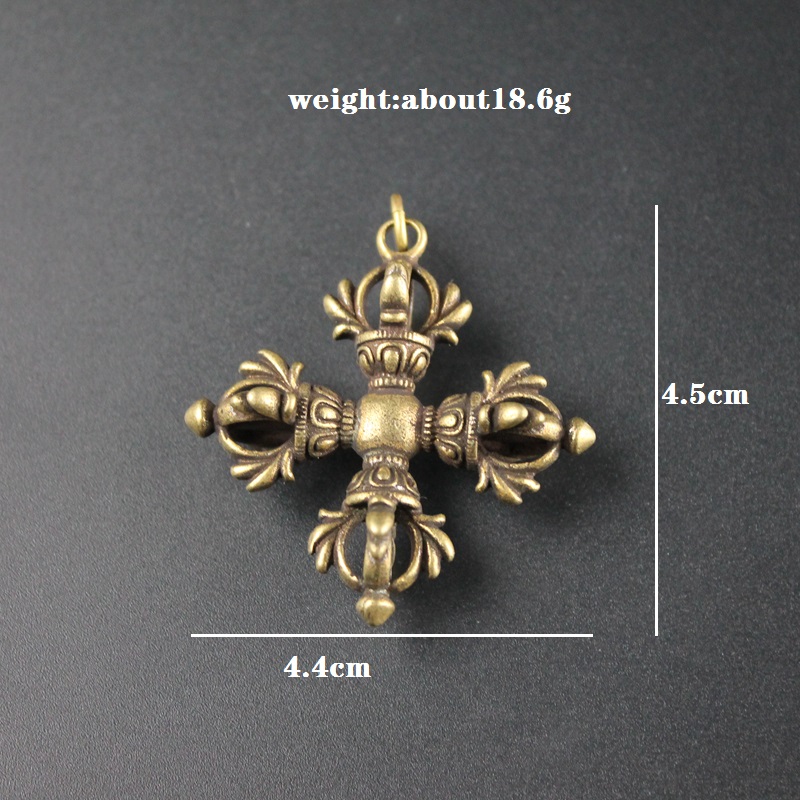 Koperen boeddhisme Dorje Cross - Vintage Fashion Collection recensie en prijs