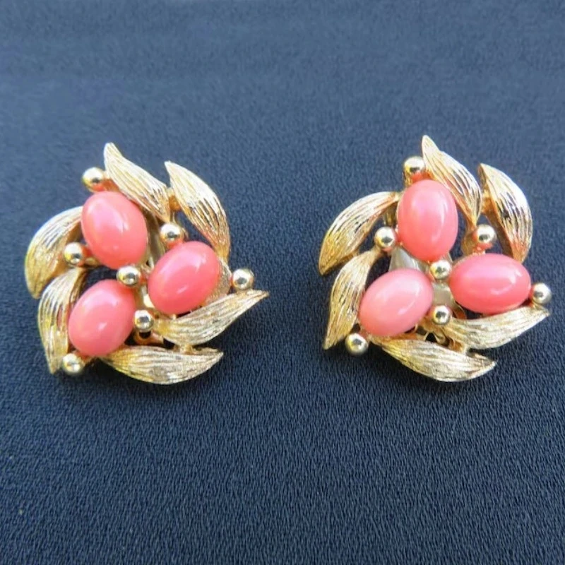 Vintage Inlay Roze Steen Bloem - Vintage Fashion Vogue recensie en prijs