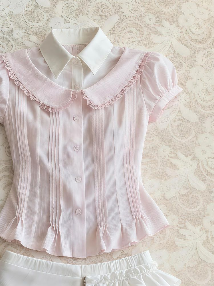 Zoete 2-delige set vrouw kledi - Vintage Fashion Korea recensie en prijs