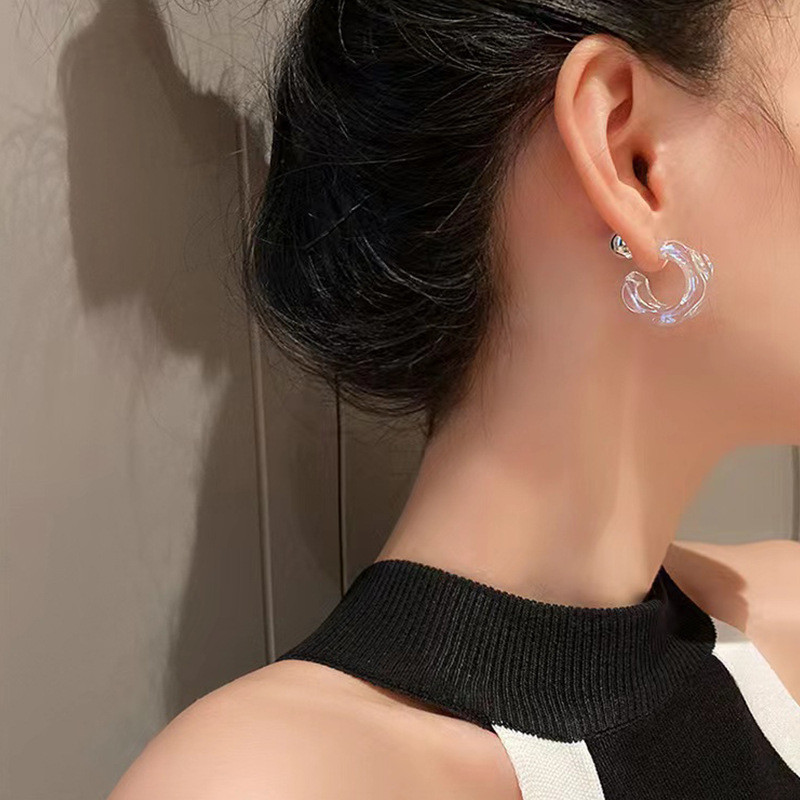 Nieuwe Korea Helder Acryl Geom - Vintage Fashion Korea recensie en prijs