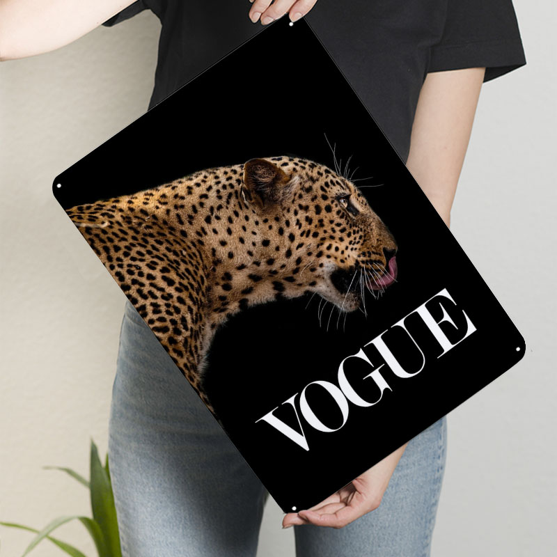 Vogue Fashion Poster Metalen B - Vintage Fashion Vogue recensie en prijs