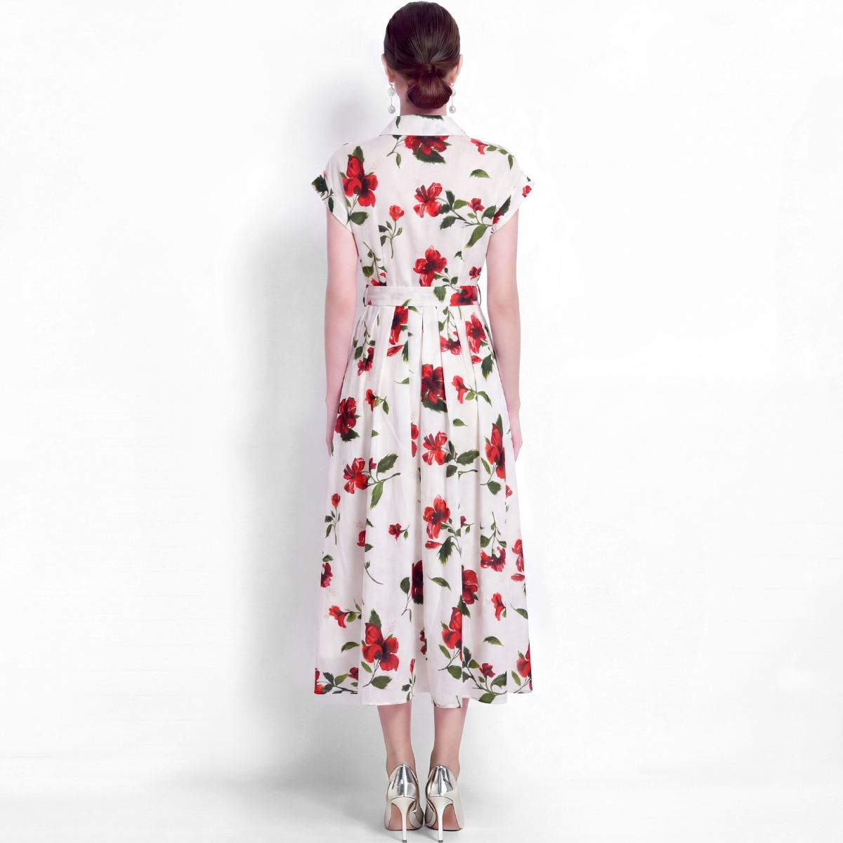 Stijlvolle bloemenjurk met kor - Vintage Fashion Collection recensie en prijs