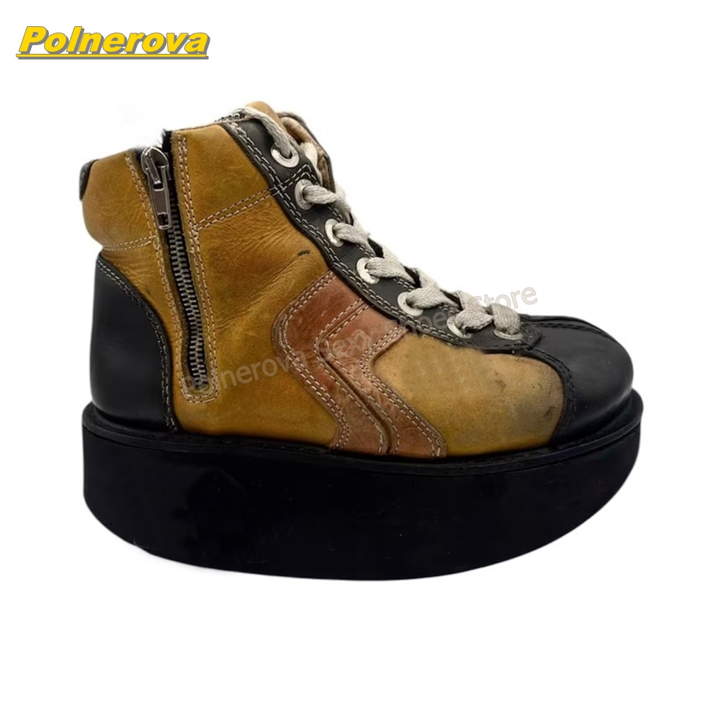 Dames Vintage Kleurblok Platfo - Vintage Fashion Y2K recensie en prijs